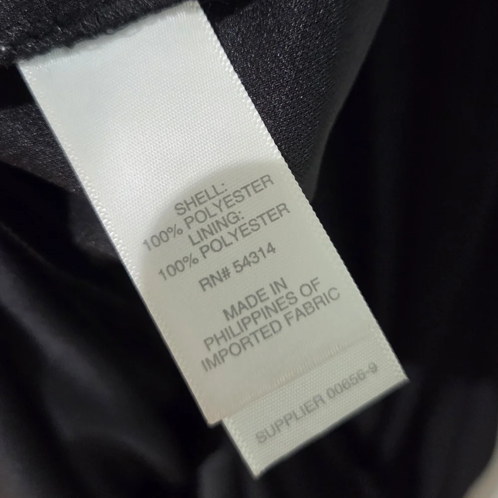 Women's Bisou Bisou Black Pleated Maxi Dress Size 16 - Picture 13 of 15